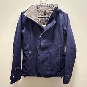 BURTON DryRide Women's XS Purple Hooded Ski Snowboard Jacket